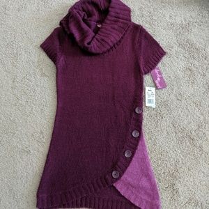 NWT Derek Heart long cowl neck sweater